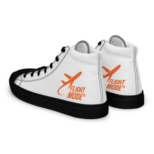 FLIGHT MODE® High-Top Canvas Shoes – Calm Travel Edition