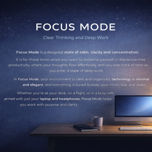 AIRPLANE MODE® Focus Mode Lounge Hoodie