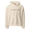 AIRPLANE MODE® Oversized Heavyweight Hoodie — Calm & Focus Edition