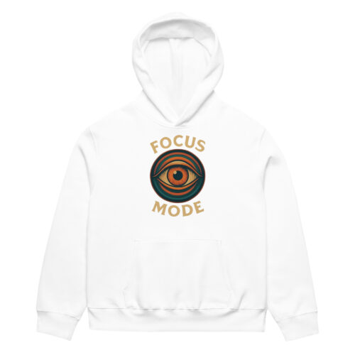 FOCUS MODE® Oversized Heavyweight Hoodie — Eye Edition