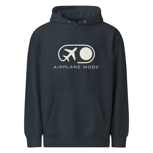 unisex-premium-mid-weight-hoodie-navy-front-698628afb652f.jpg AIRPLANE MODE® Premium Navy Hoodie — Everyday Calm, Elevated Comfort