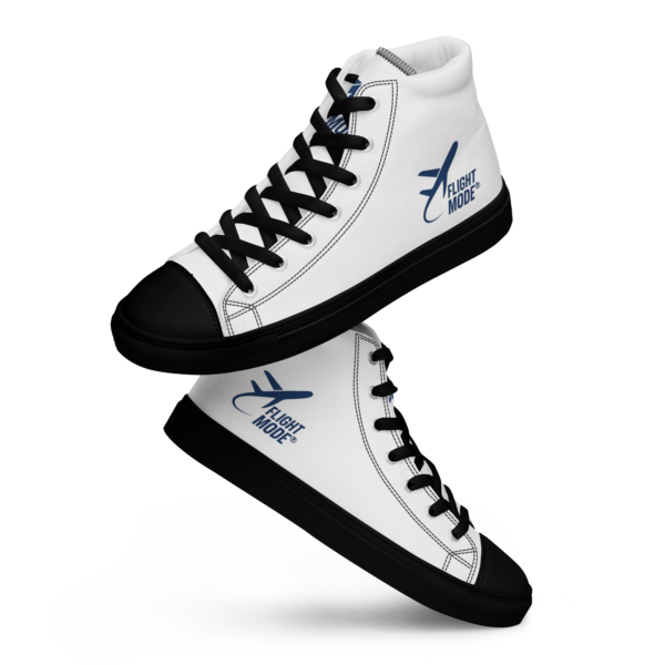 Men’s high top canvas shoes