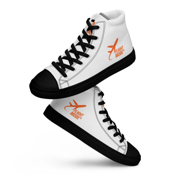 FLIGHT MODE® High-Top Canvas Shoes – Calm Travel Edition