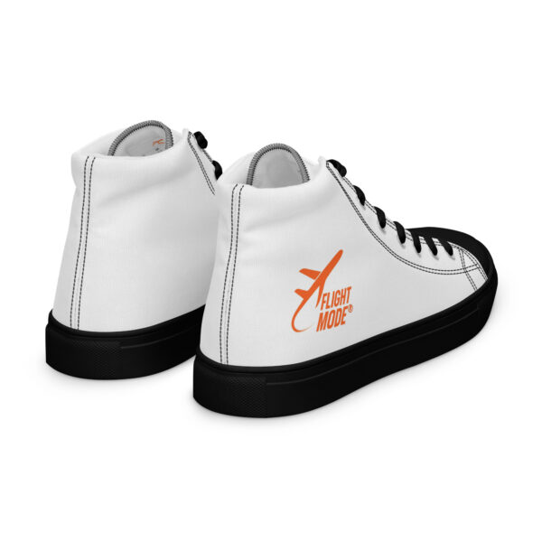 FLIGHT MODE® High-Top Canvas Shoes – Calm Travel Edition
