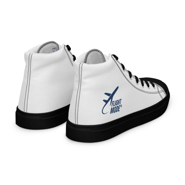 Men’s high top canvas shoes