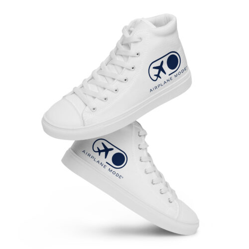 AIRPLANE MODE® Official Men's High Top Canvas Shoes