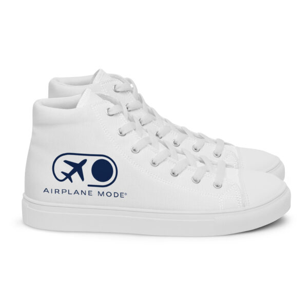 AIRPLANE MODE® Official Men's High Top Canvas Shoes