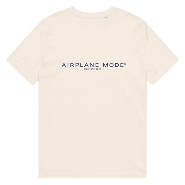 unisex-organic-mid-light-crafter-t-shirt-vintage-white-front-69ff3236dea33.jpg Airplane Mode® Organic Cotton Tee – The 'Presence' Essential – Natural