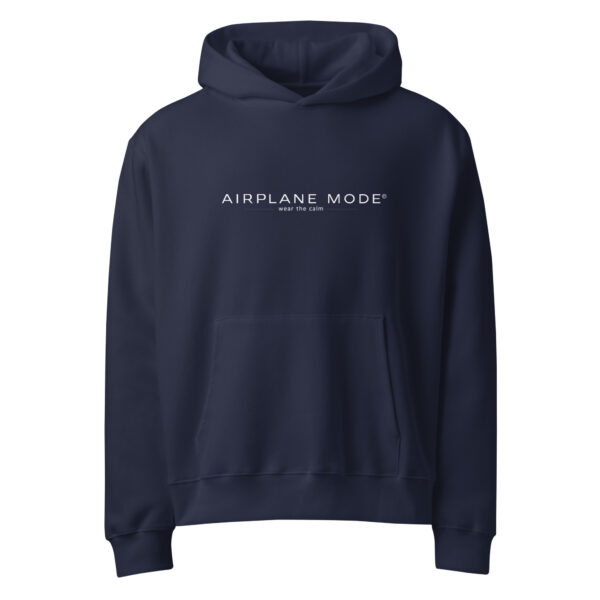 Oversized - wear the calm - heavyweight AIRPLANE MODE® hoodie